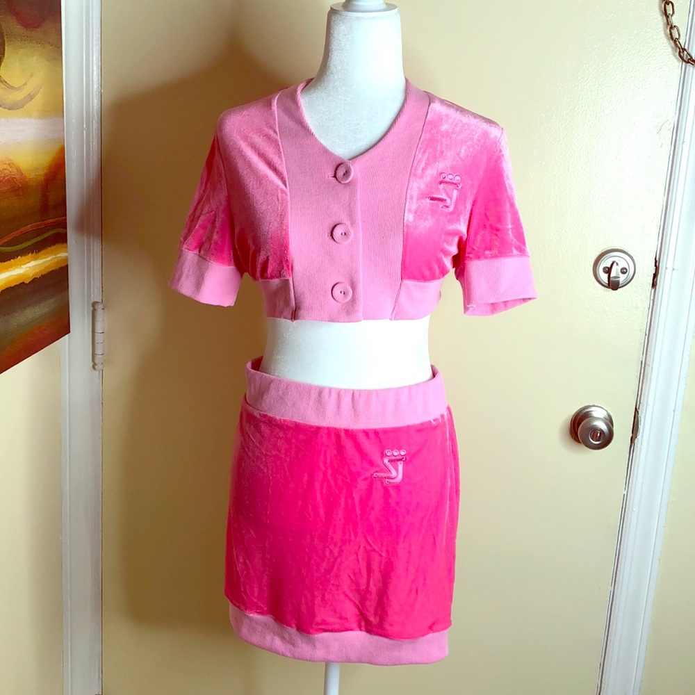 SHANE JUSTIN PINK TWO PIECE SET SIZE XL